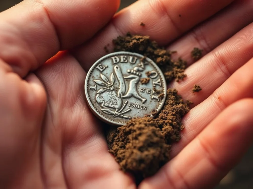 Hallazgos de monedas coloniales