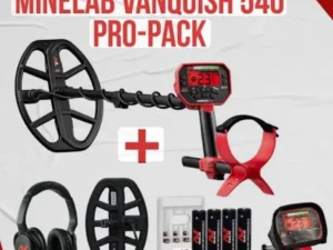 Minelab VANQUISH 540 - Detector de metales Multi-IQ con control de hierro