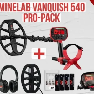 Minelab VANQUISH 540 - Detector de metales Multi-IQ con control de hierro